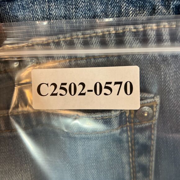 Ariat Men's Slim Straight Jeans - Light Blue - Picture 10 of 10